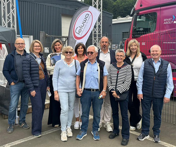 Die Gruppe des LC Mürlenbach-Bertrada bei Feluwa