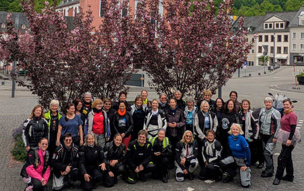 International female ride day 2025 in Prüm