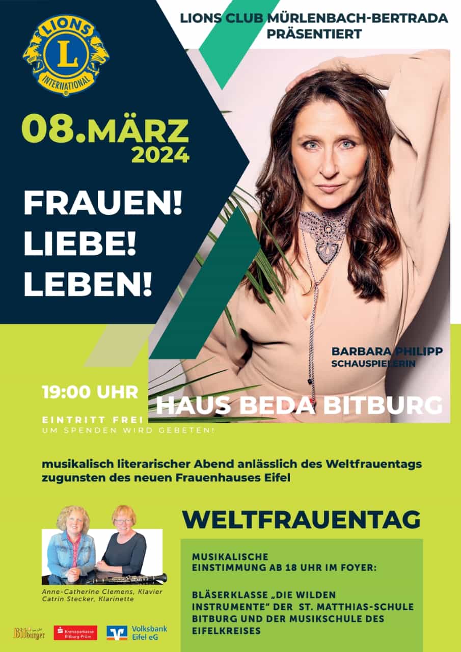 Plakat zum Benefizkonzert