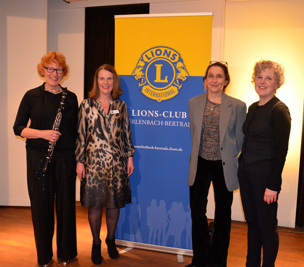 Catrin Stecker, Andrea Mans-Pint, Barbara Philipp und Anne-Catherine Clemens