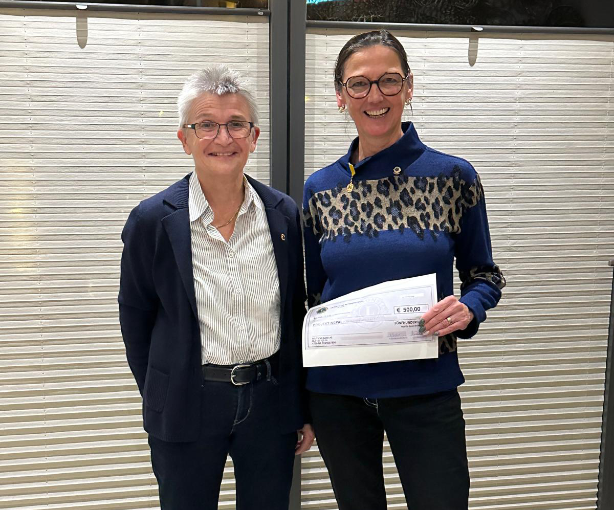 Ehrung von Christa Schulte-Rentrop