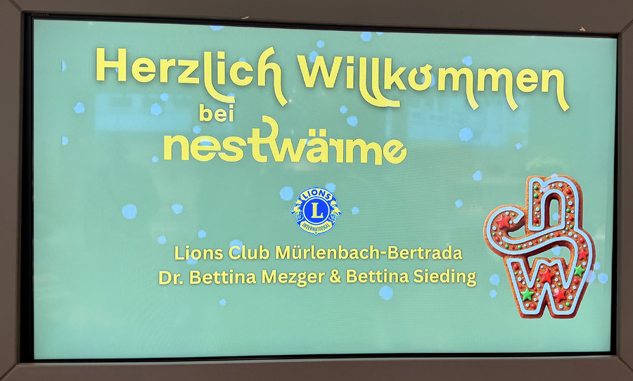 Begrüßung in den Räumen von Nestwärme in Trier